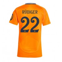 Real Madrid Antonio Rudiger #22 Auswärtstrikot Frauen 2024-25 Kurzarm